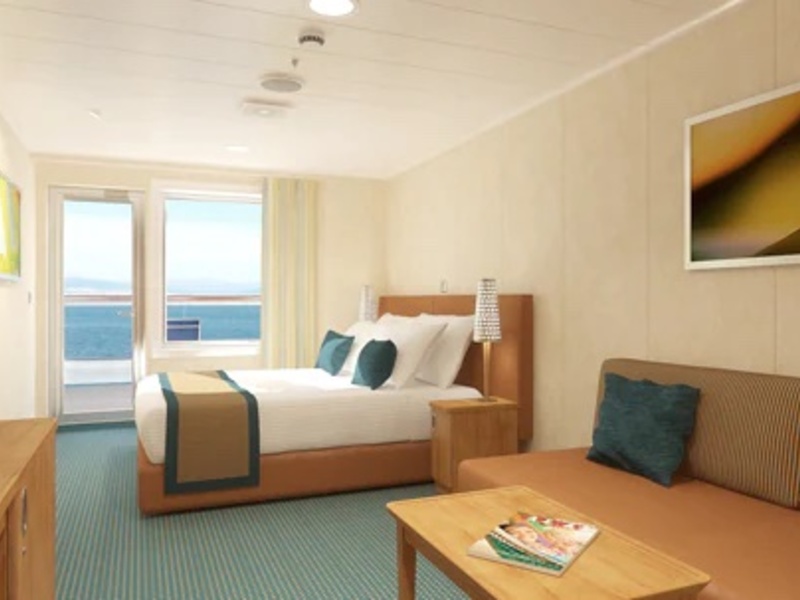 Aft-View Extended Balcony